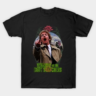 Cult Horror Film Design Invasion Of The Body Snatchers T-Shirt